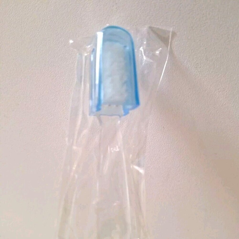 Disney Mickey Mouse Kids Toothbrush Blue & Clear Travel Hook Vintage - Picture 4 of 7